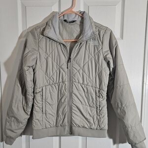 The North Face Women's Gray Quilted Jacket